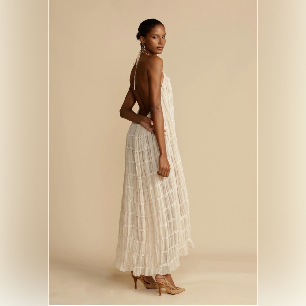 Arcina Ori Juliette Skirt/Dress - M - Cream - NWT - Picture 5 of 7